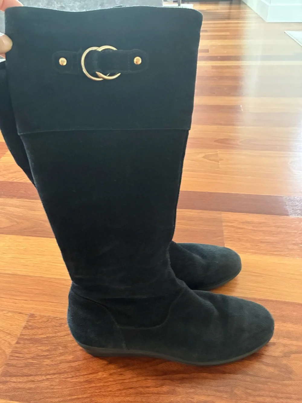 Cole Haan Nike Air waterproof black boot Size 9.5